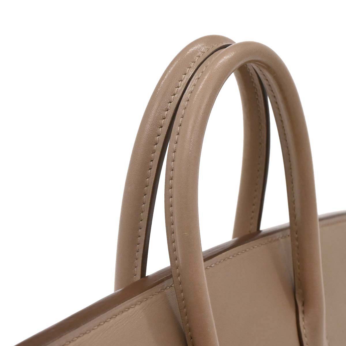 Hermes Argile Tadelakt Guilloche Birkin 25 Handbag