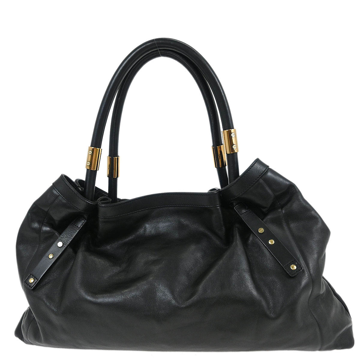 Chloe Black Victoria Tote Handbag