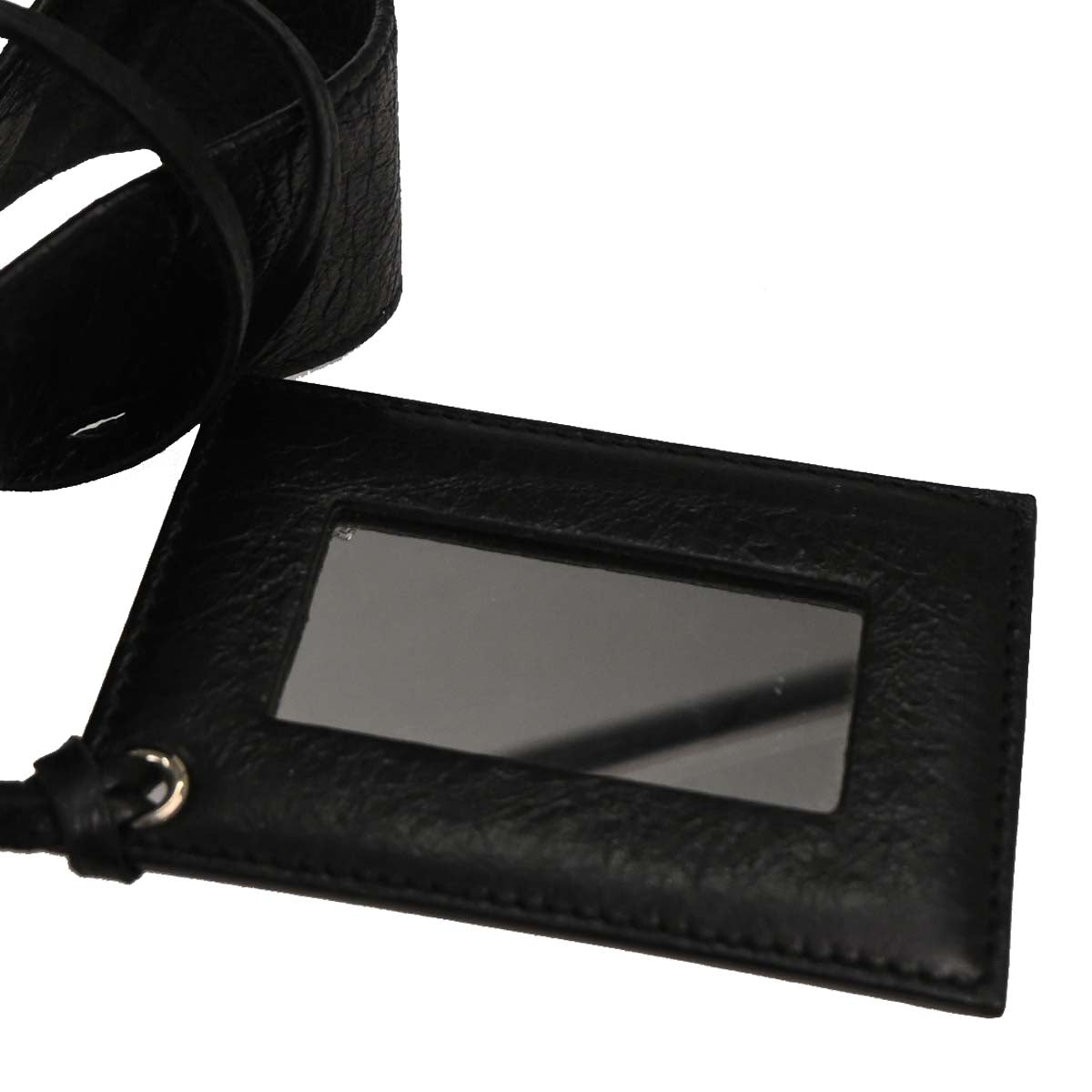 Balenciaga Black Leather Traveler Backpack