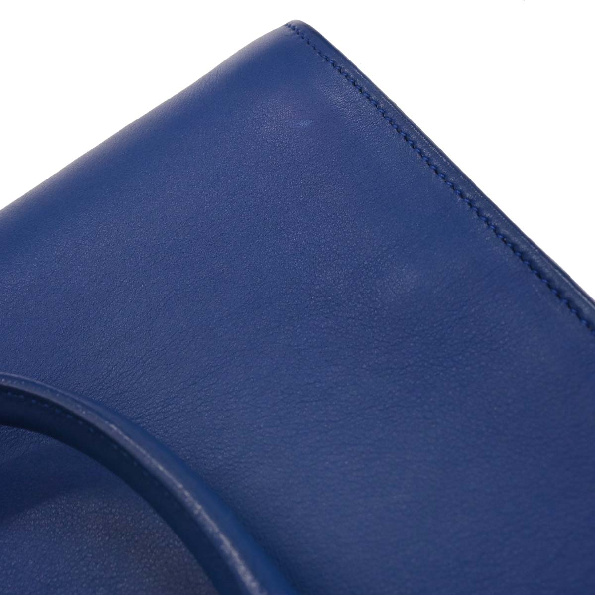 Saint Laurent Blue Leather Baby Cabas 2way Shoulder Handbag