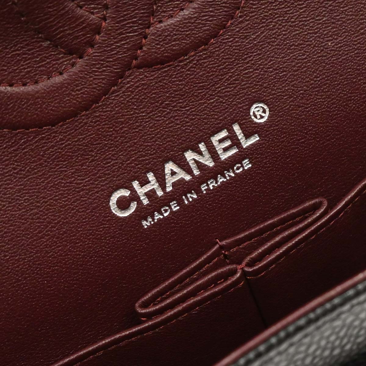 Chanel 2019 Black Caviar Medium Classic Double Flap Shoulder Bag