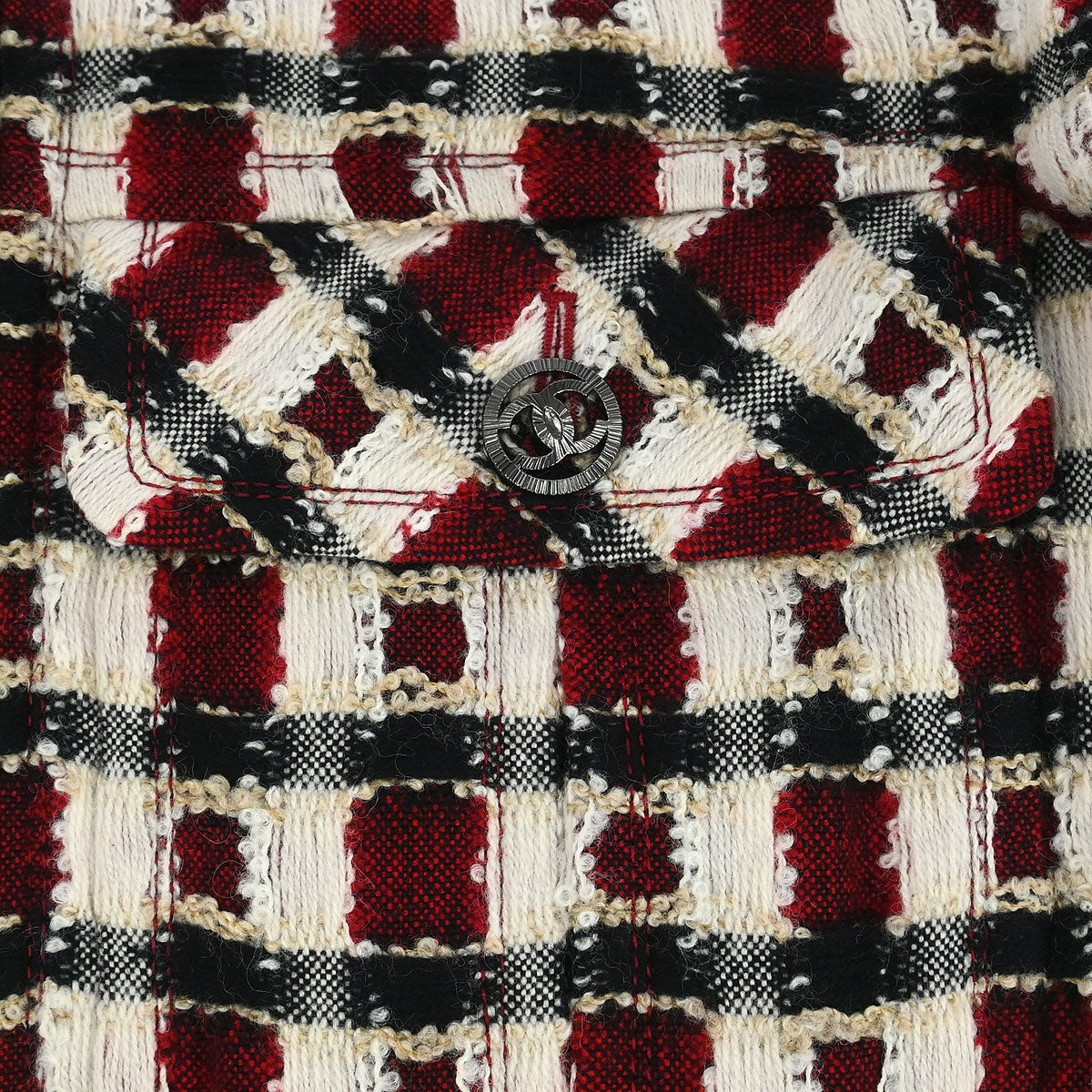 Chanel Zip Up Collarless Jacket #36