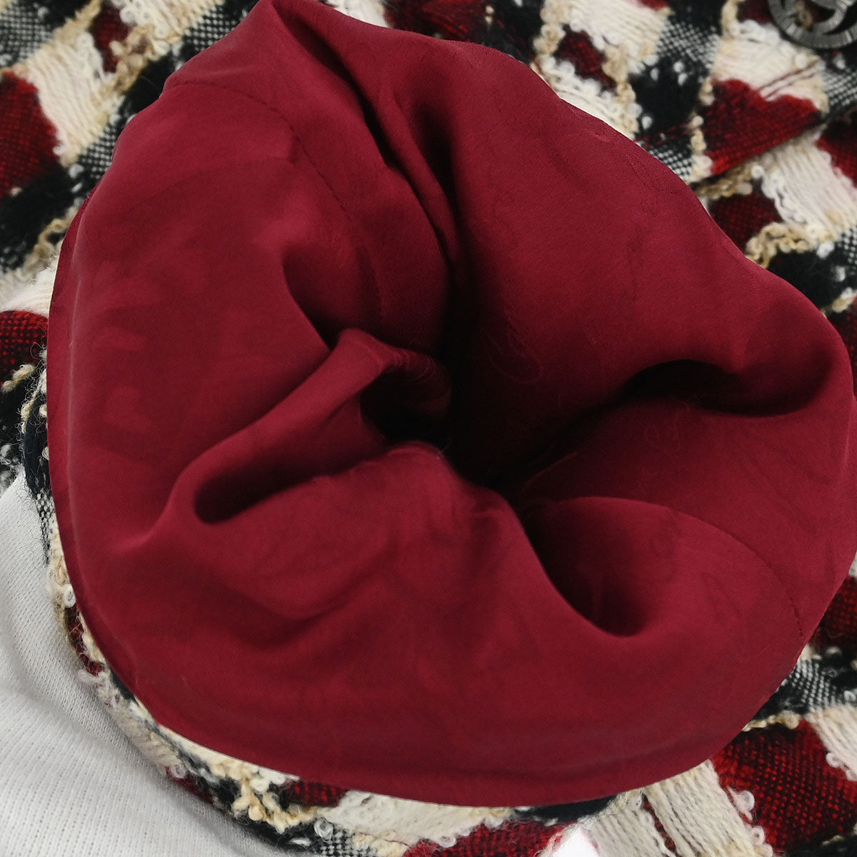 Chanel Zip Up Collarless Jacket #36