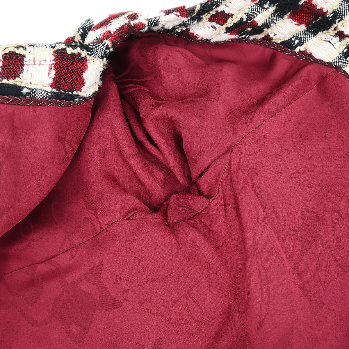 Chanel Zip Up Collarless Jacket #36