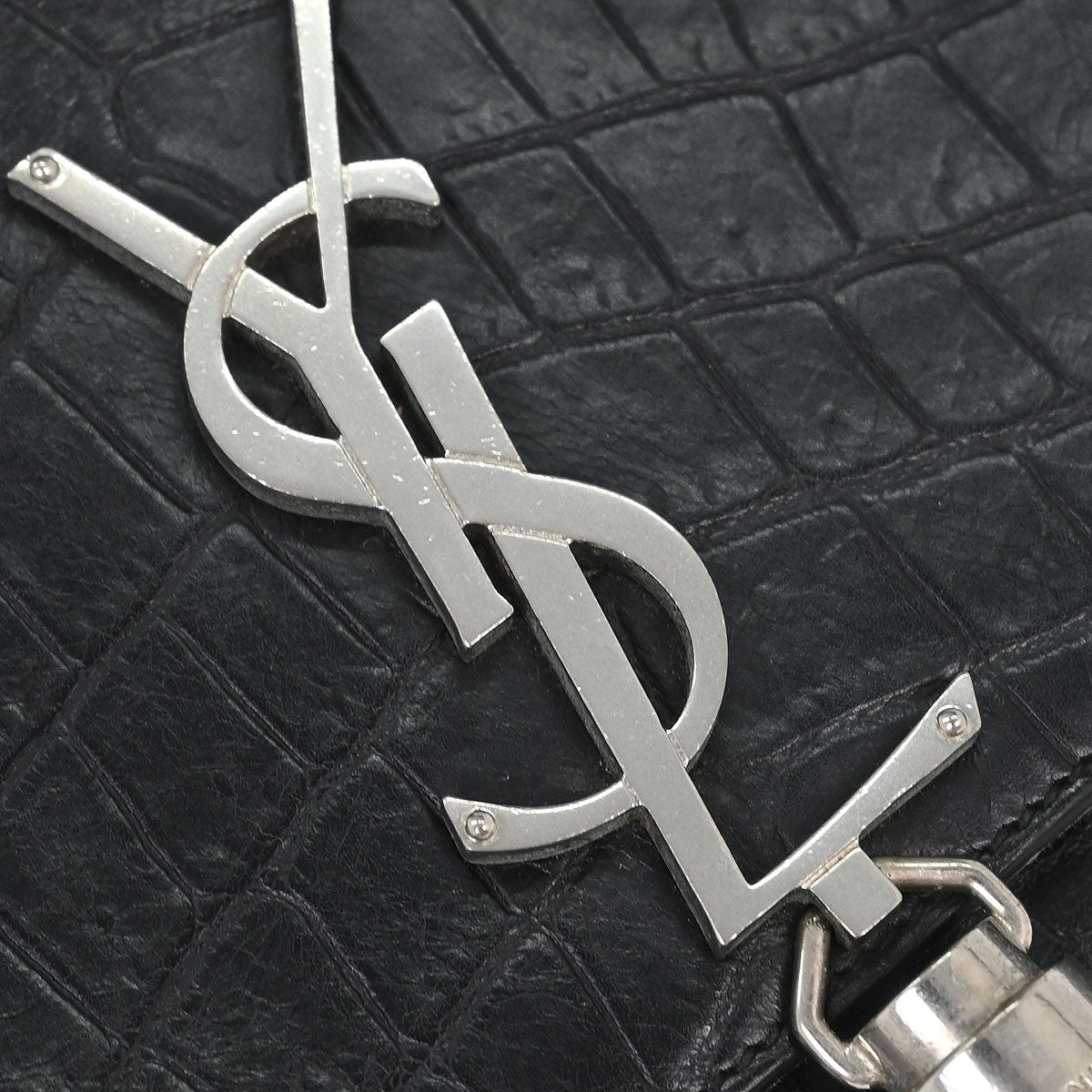 Saint Laurent * Black Kate Shoulder Bag