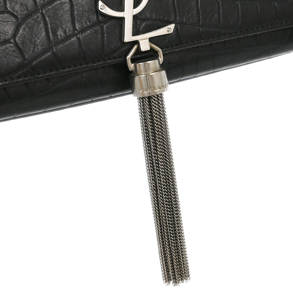 Saint Laurent * Black Kate Shoulder Bag