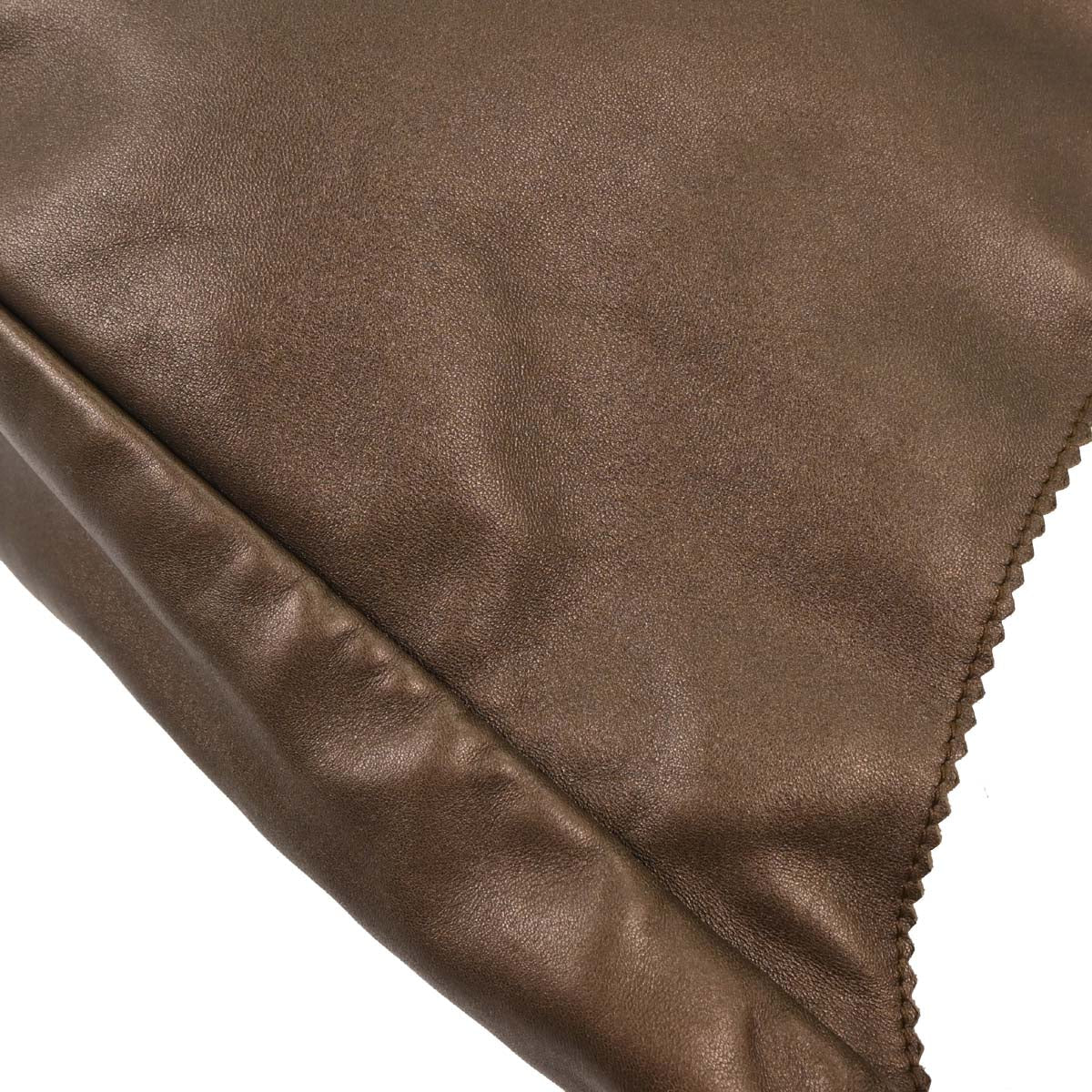 Loewe Brown Lambskin Viento Shoulder Bag