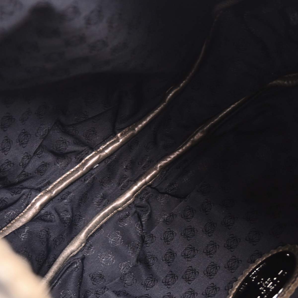 Loewe Brown Lambskin Viento Shoulder Bag