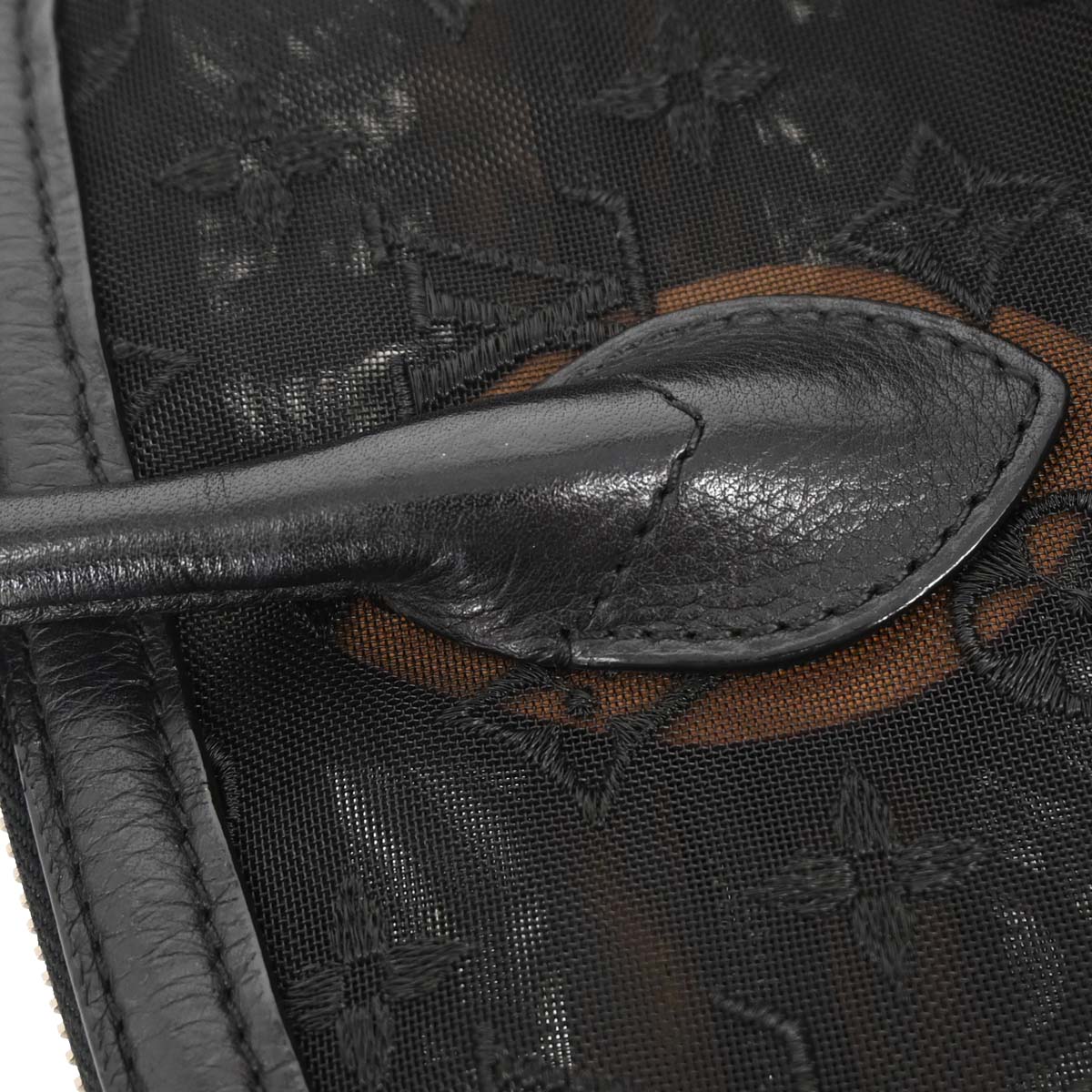 Louis Vuitton Black Monogram Transparent Lockit Handbag M40769