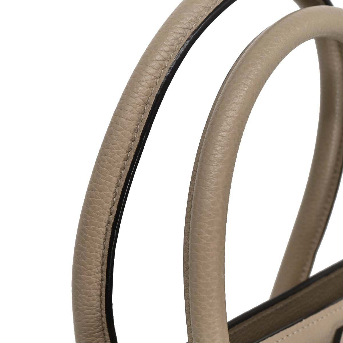 Celine Beige Luggage Micro Tote Handbag