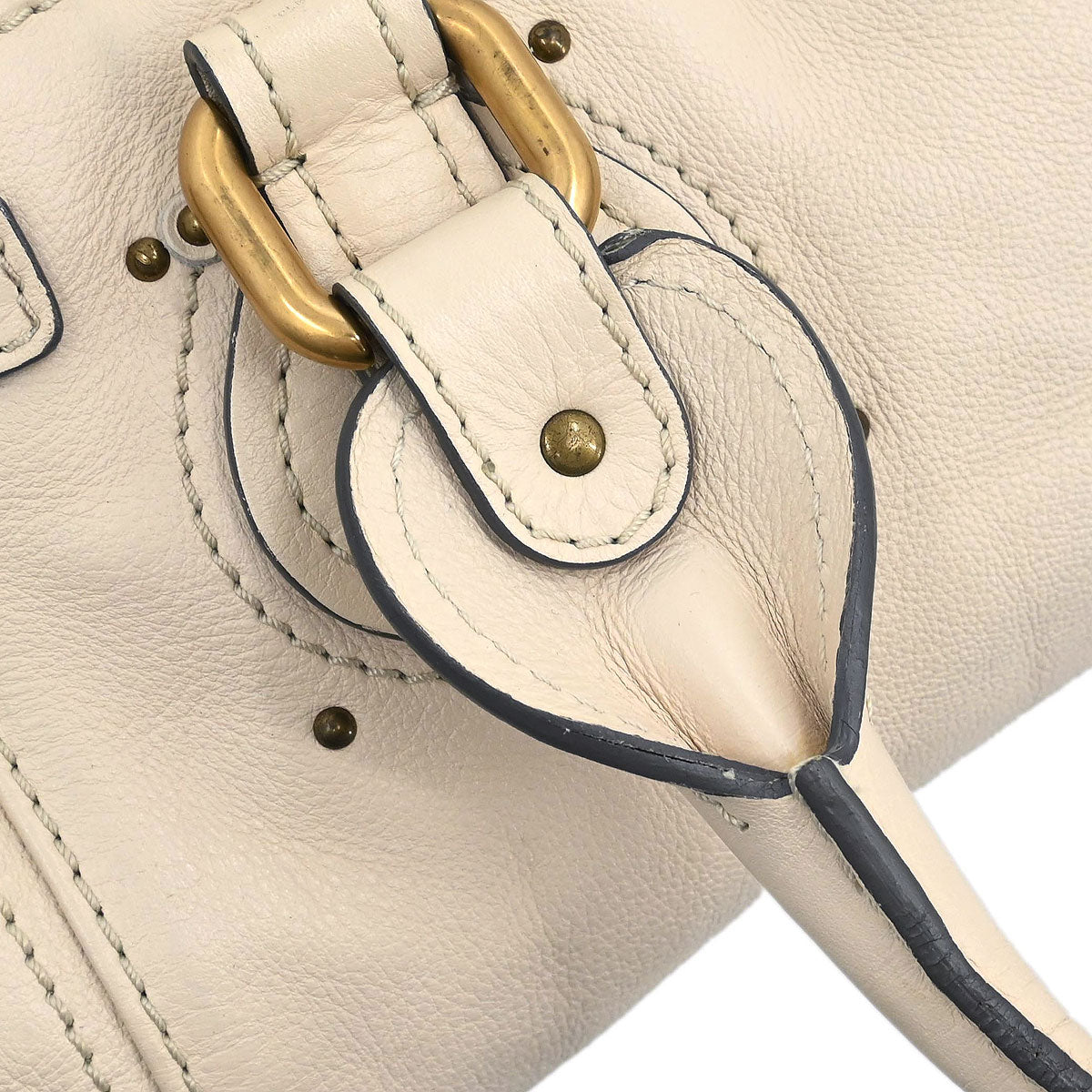 Chloe Off-white Paddington Handbag