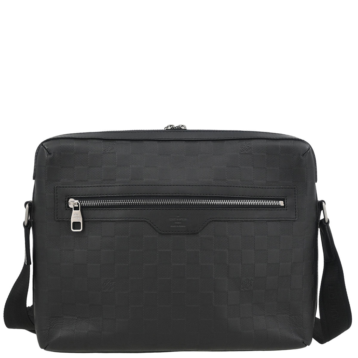 Louis Vuitton Black Damier Infini Calypso MM Shoulder Bag N41201