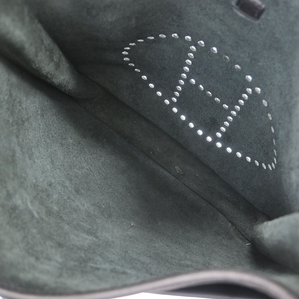 Hermes Black Taurillon Clemence Evelyne 3 GM Shoulder Bag