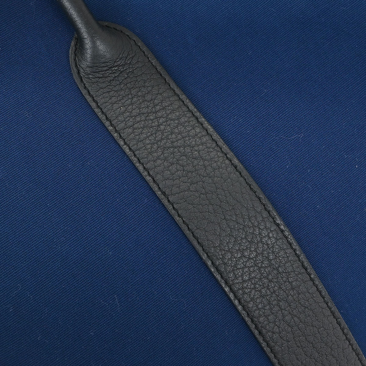 Hermes Navy Toile Officier Negonda Garden Party 36 PM Tote Bag