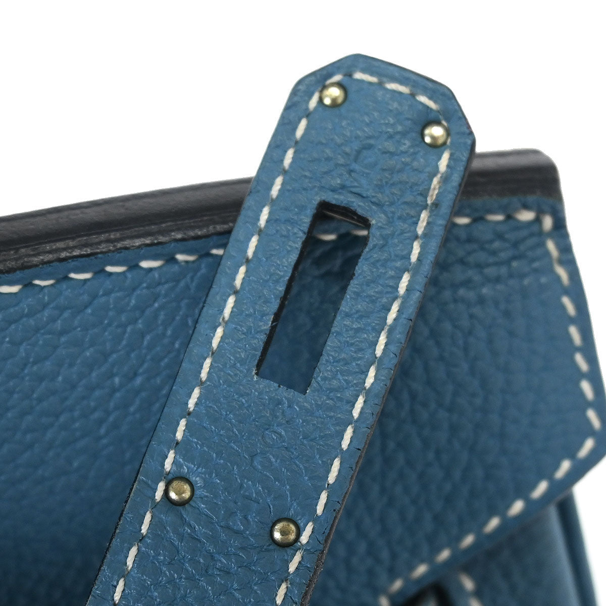 Hermes Blue Jean Togo Birkin 30 Handbag