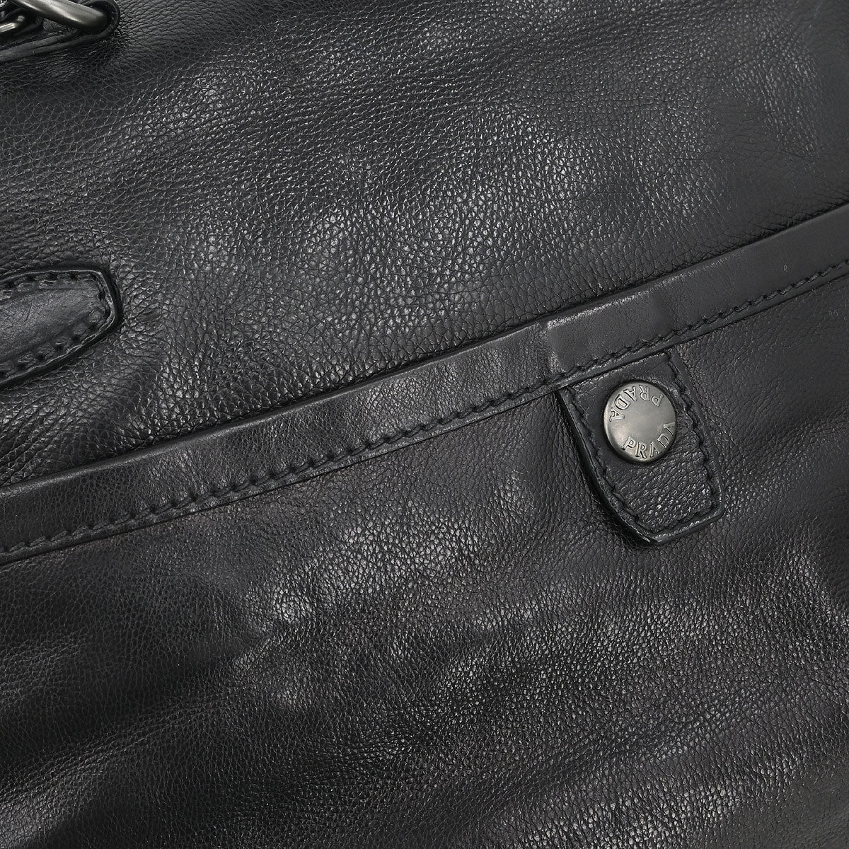 Prada Black Calfskin Handbag