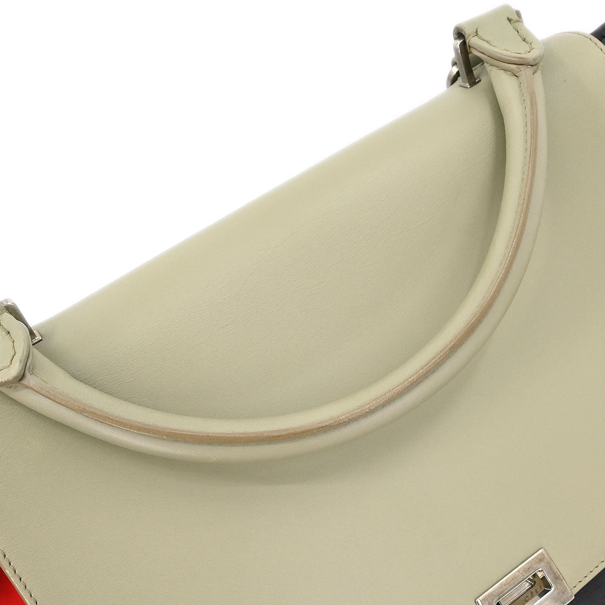 Celine Tricolor Trapeze 2way Shoulder Handbag