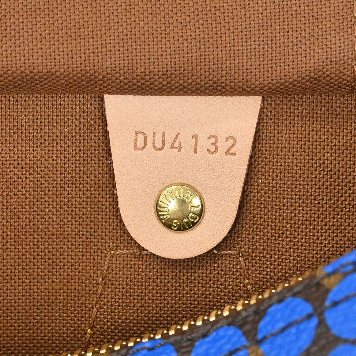 Louis Vuitton Blue Monogram Town Speedy 30 Handbag M40691