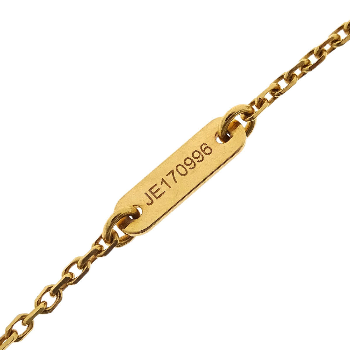 Van Cleef & Arpels Sweet Alhambra Pendant Necklace Carnelian Au750