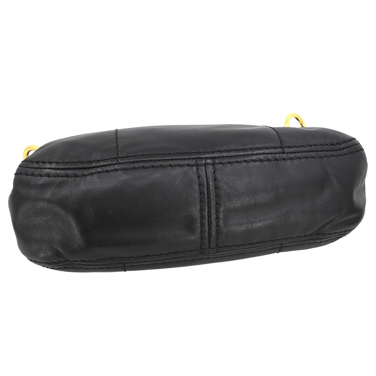 Prada * Black Calfskin Shoulder Bag