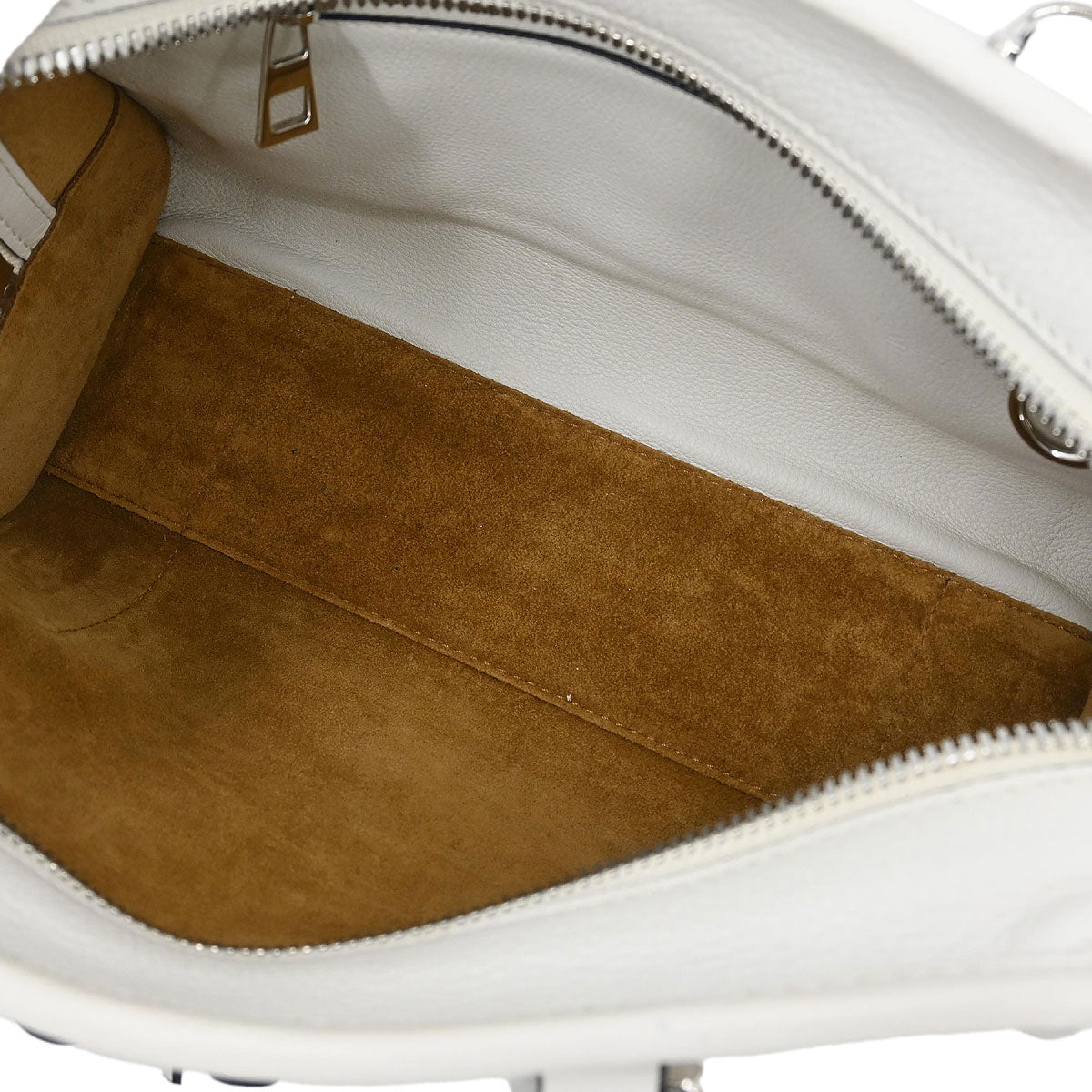 Loewe White Amazona 23 Handbag