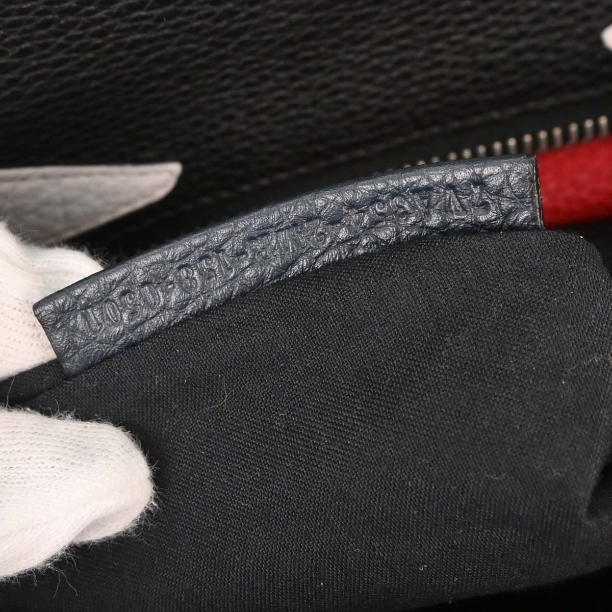 Fendi Navy Peekaboo Fit Monster 2way Shoulder Handbag