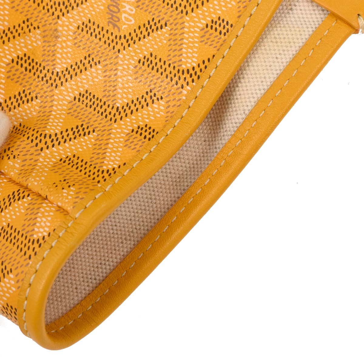 Goyard Yellow Saint Louis PM Tote Bag