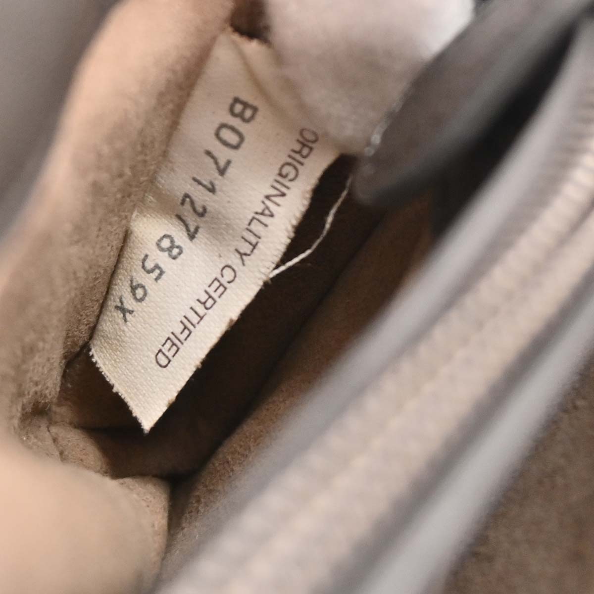 Bottega Veneta Gray Lambskin Intrecciato Shoulder Bag