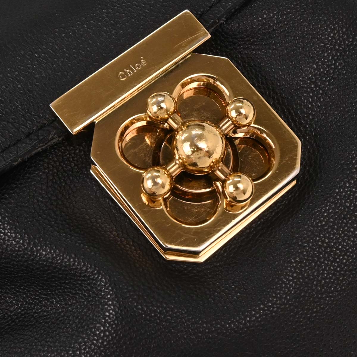 Chloe 2012 Black Leather Elsie Handbag