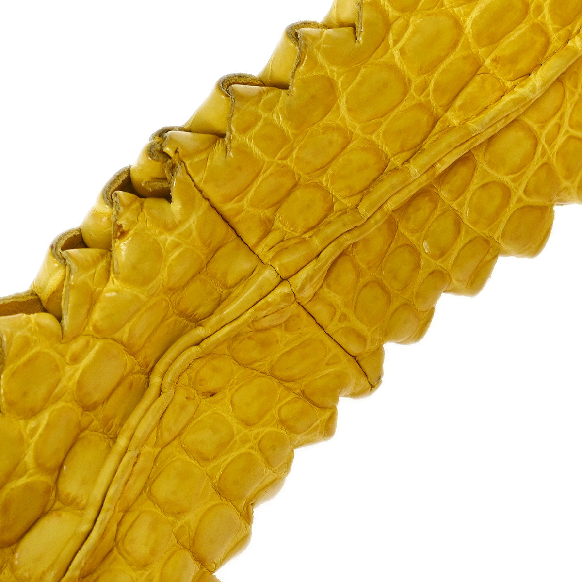Bottega Veneta * Yellow Crocodile Hobo Bag