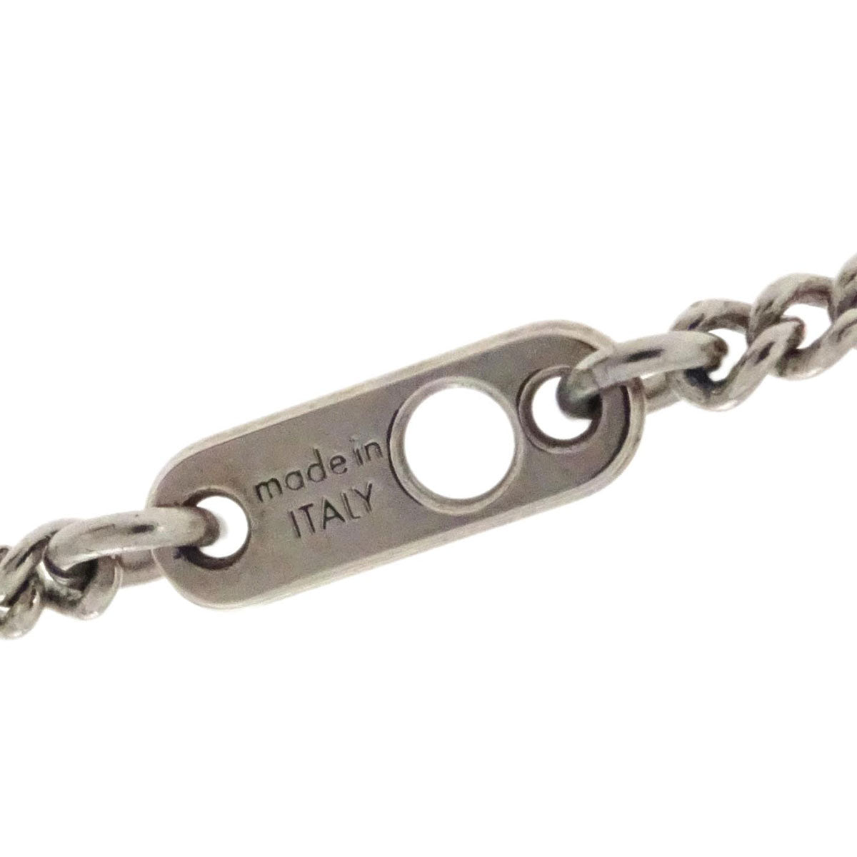 Louis Vuitton Monogram Eclipse Collier Charm Chain Necklace M63641