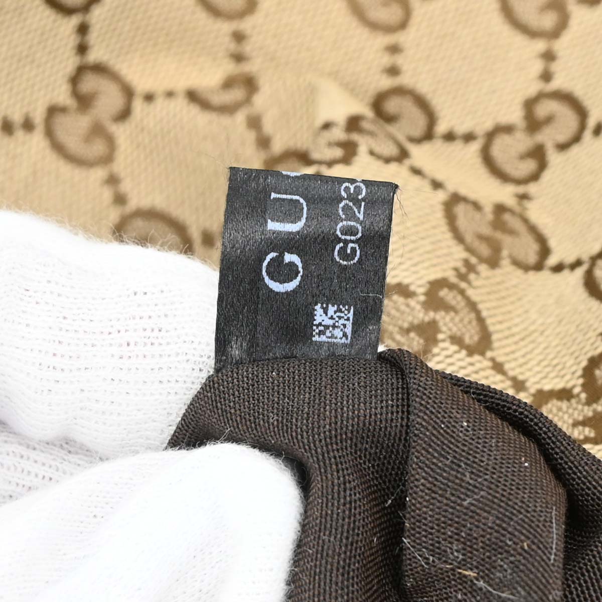 Gucci Brown Beige GG Tote Bag