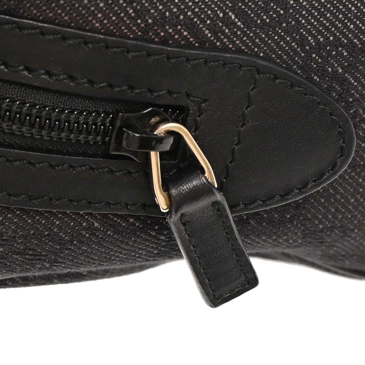 Gucci Black Canvas GG Handbag