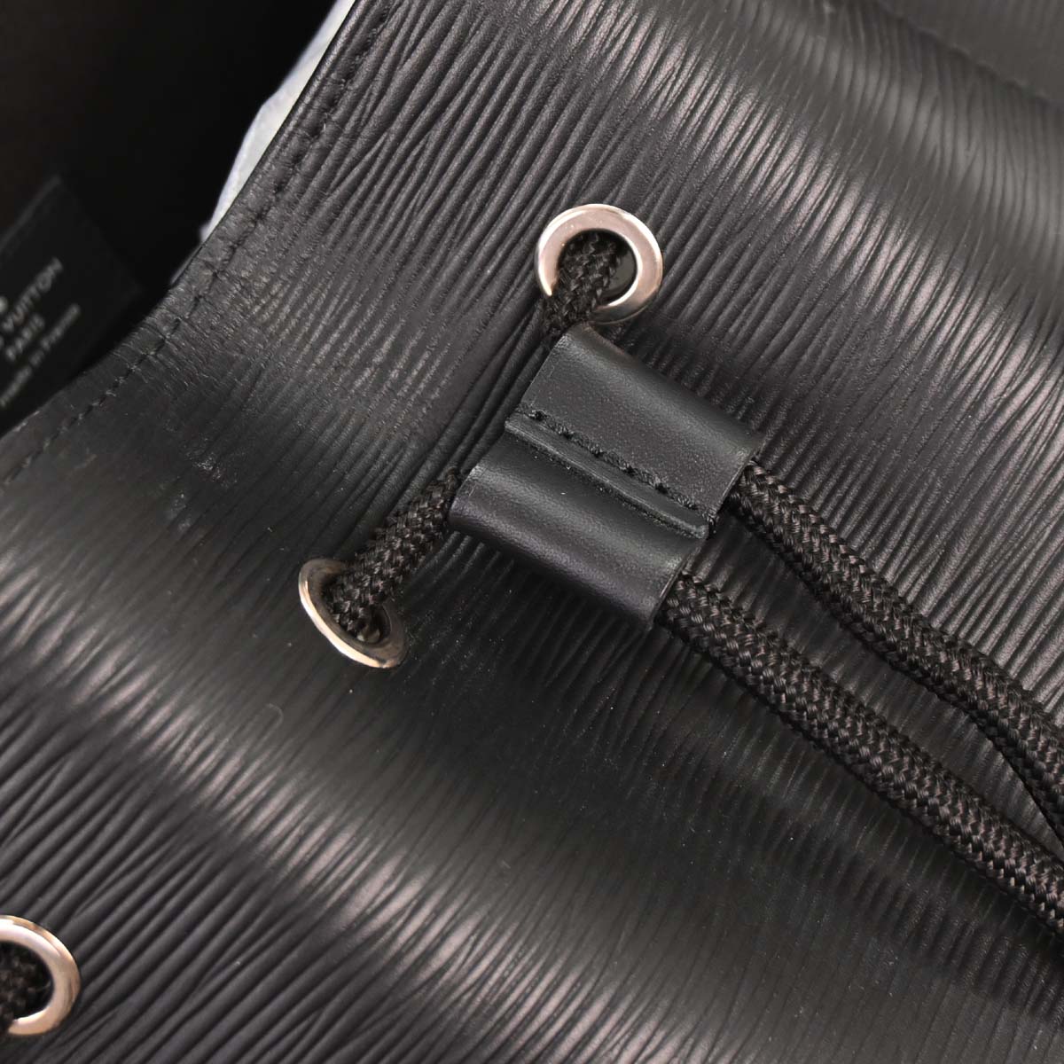 Louis Vuitton Black Epi Christopher PM Backpack M50159