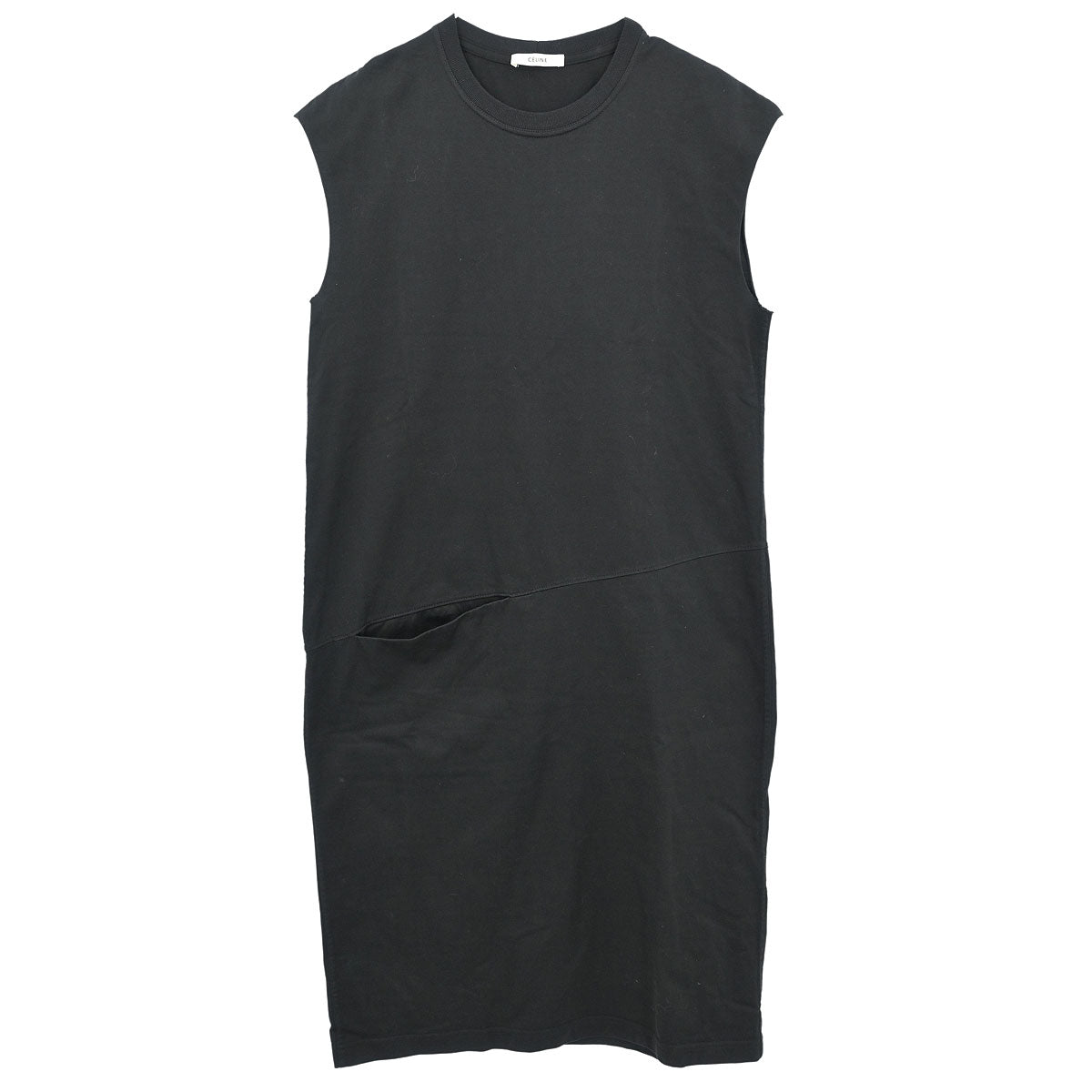 Celine Sleeveless Dress Black #XS
