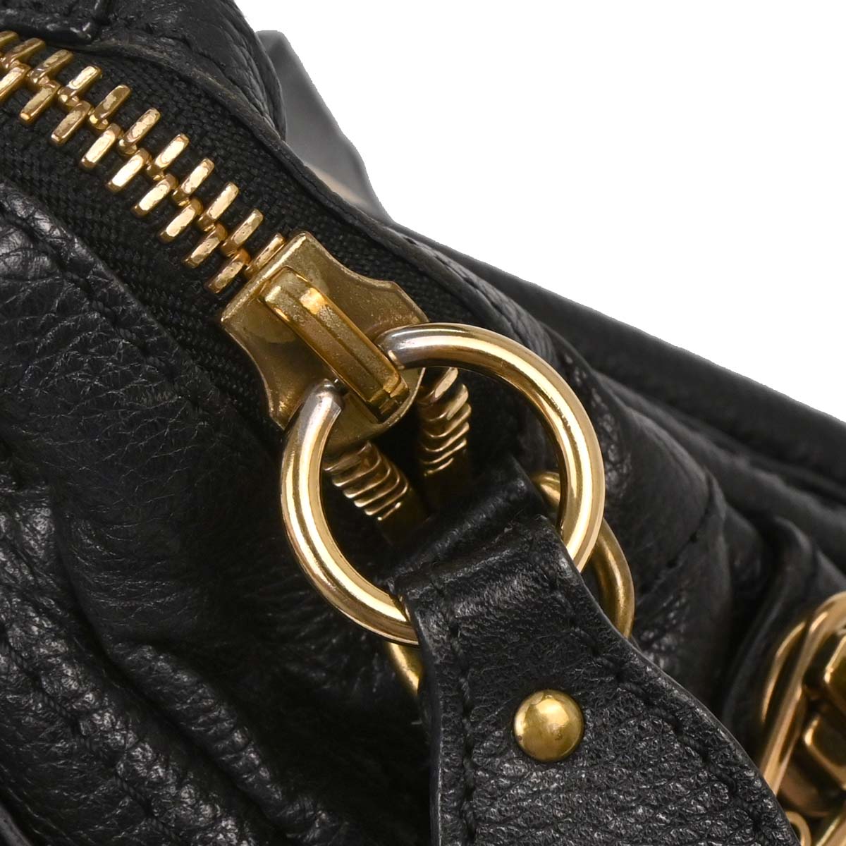Chloe Black Paraty 2way Shoulder Handbag