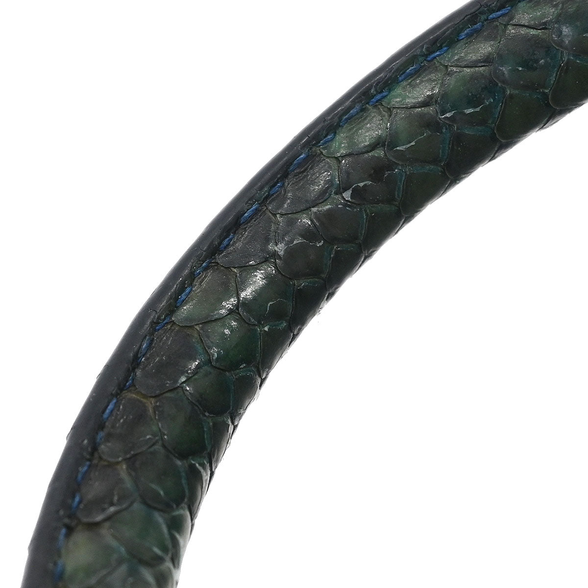 Loewe * Green Python Amazona 28 Handbag