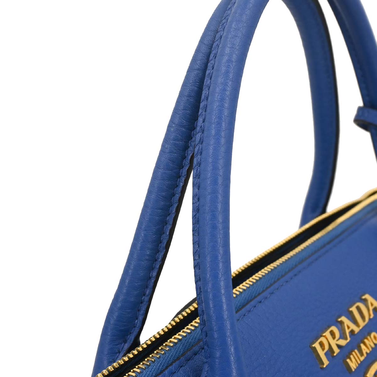 Prada Blue 2way Shoulder Handbag