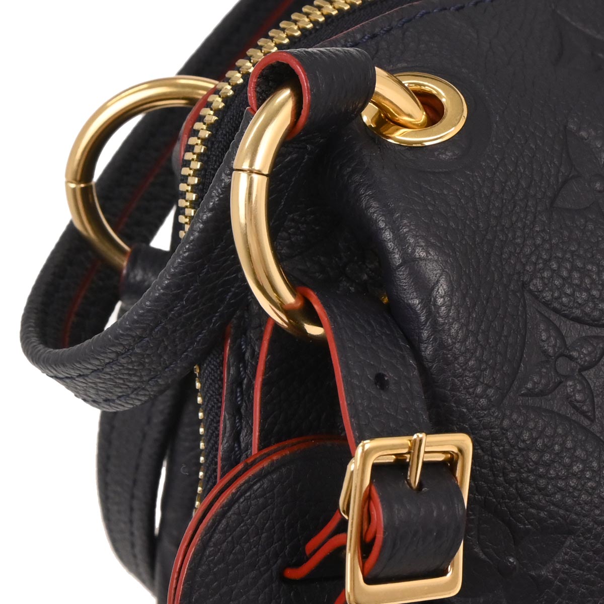 Louis Vuitton Navy Monogram Empreinte Ponthieu PM Handbag M43721