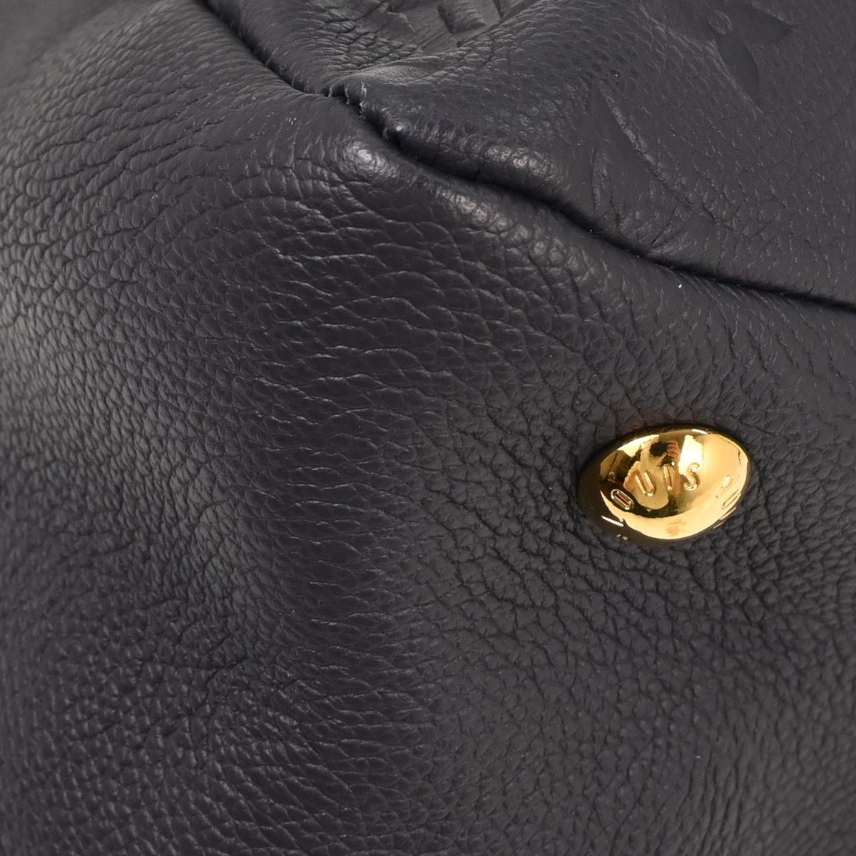 Louis Vuitton Navy Monogram Empreinte Ponthieu PM Handbag M43721