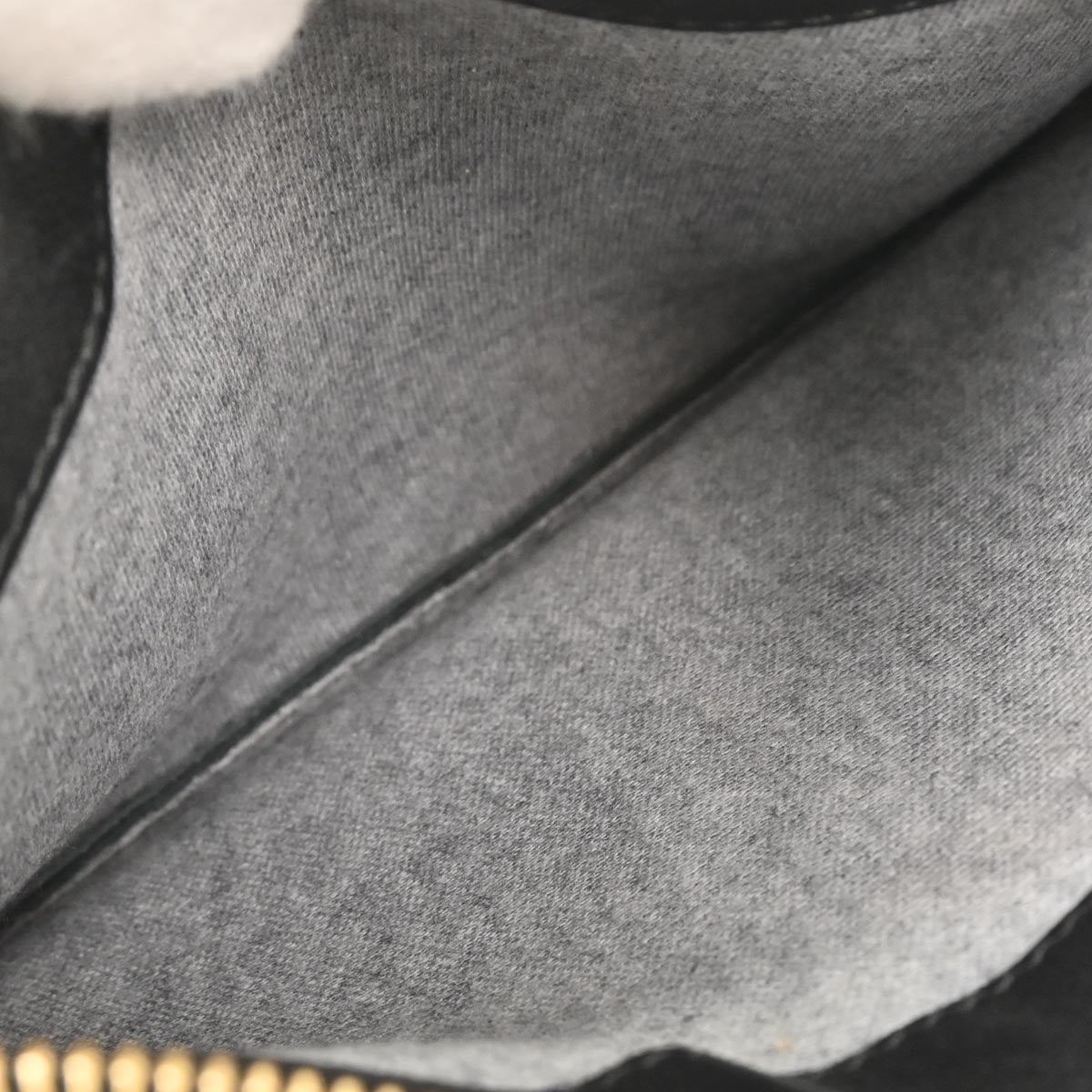 Celine Black Leather Trio Shoulder Bag