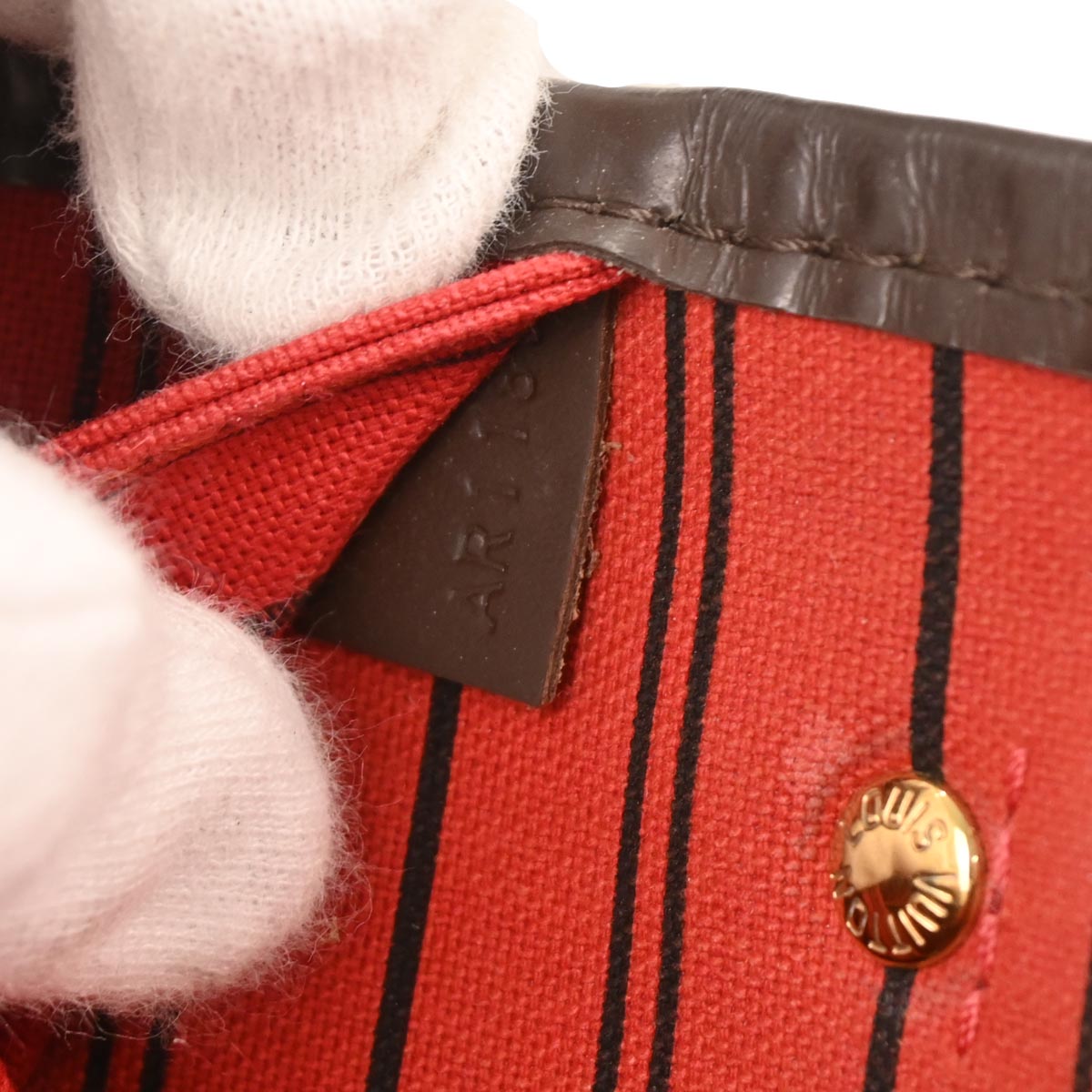 Louis Vuitton Damier Neverfull PM Tote Handbag N40600