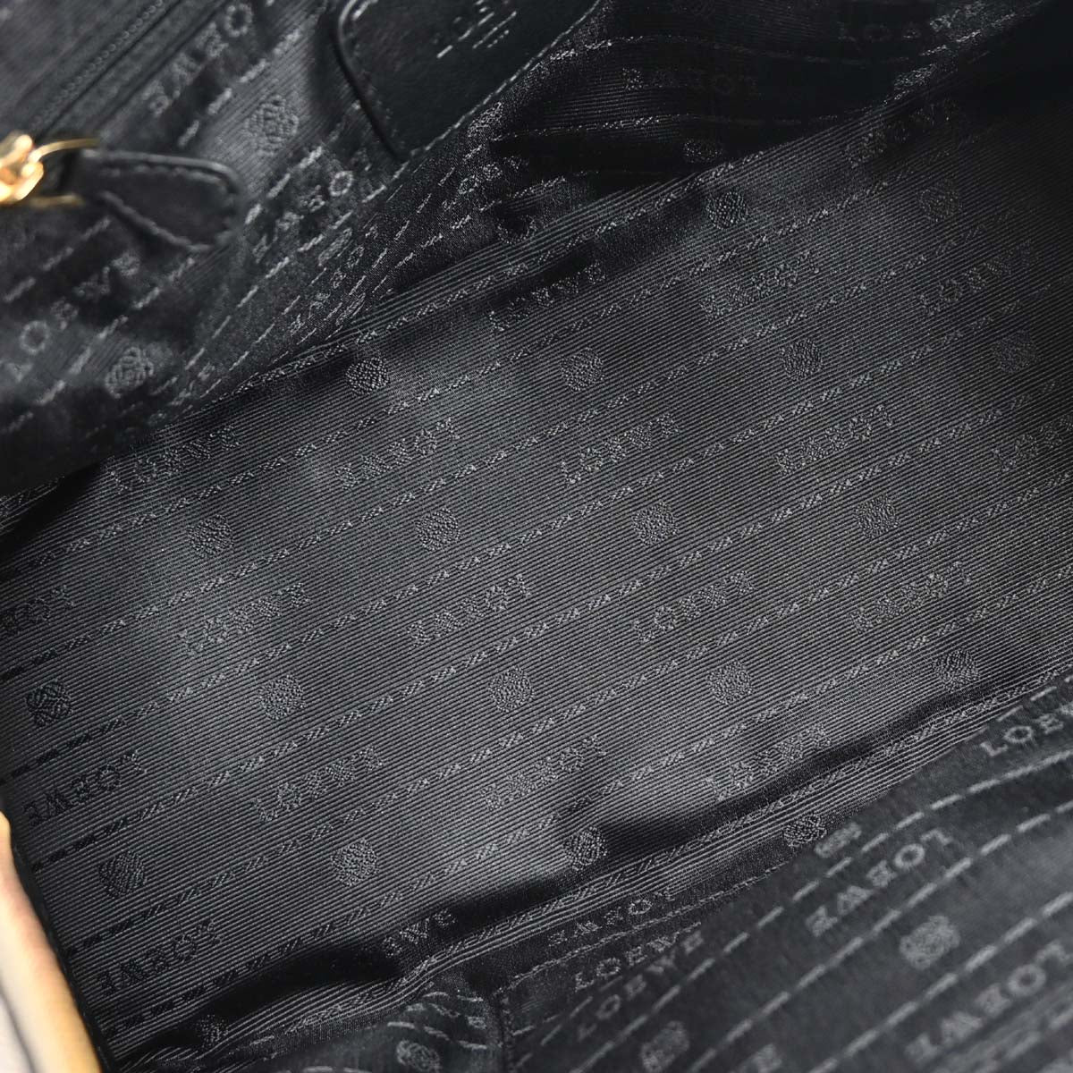 Loewe Gold Lambskin Amazona 28 Handbag