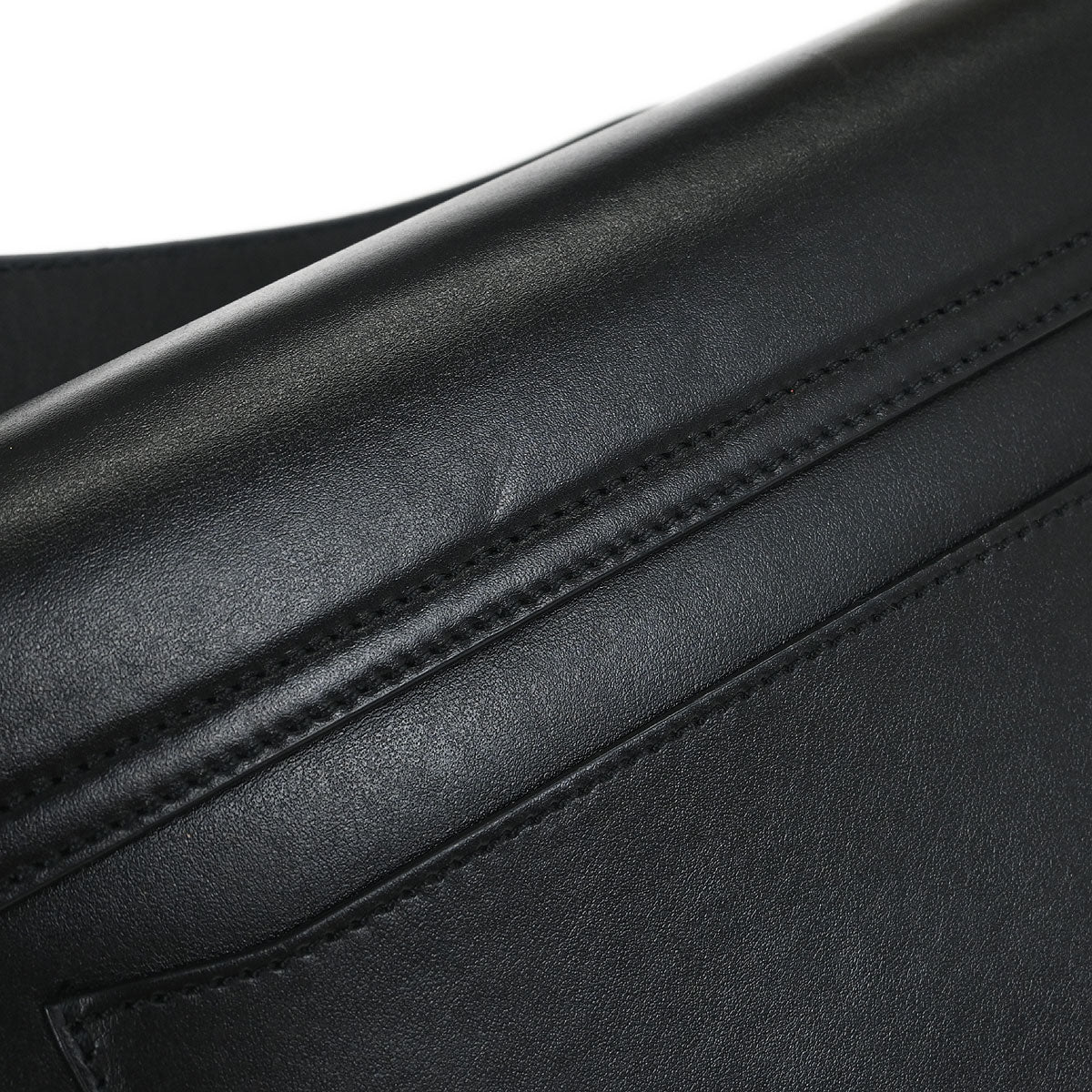 Chloe Black Leather C 2way Shoulder Handbag