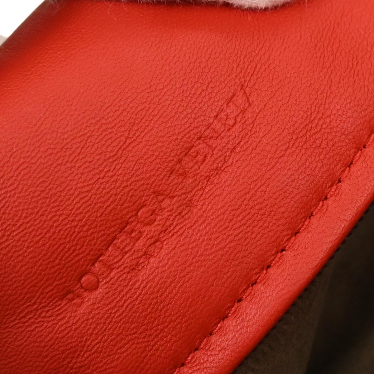 Bottega Veneta Red Lambskin Intrecciato Shoulder Bag