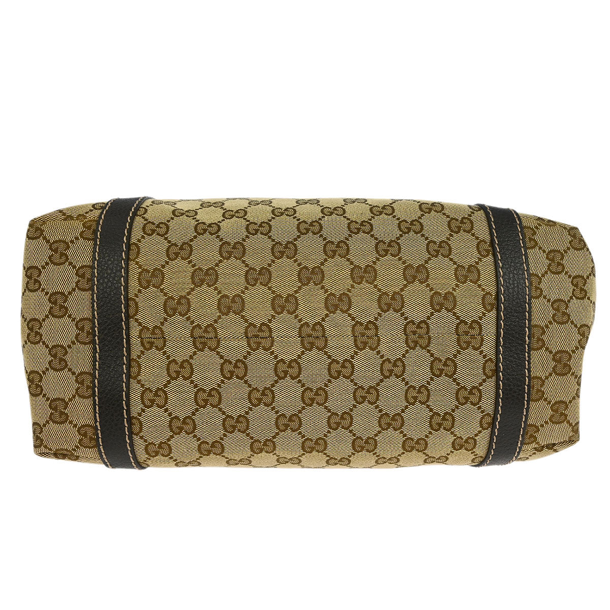 Gucci Beige Canvas GG Tote Handbag