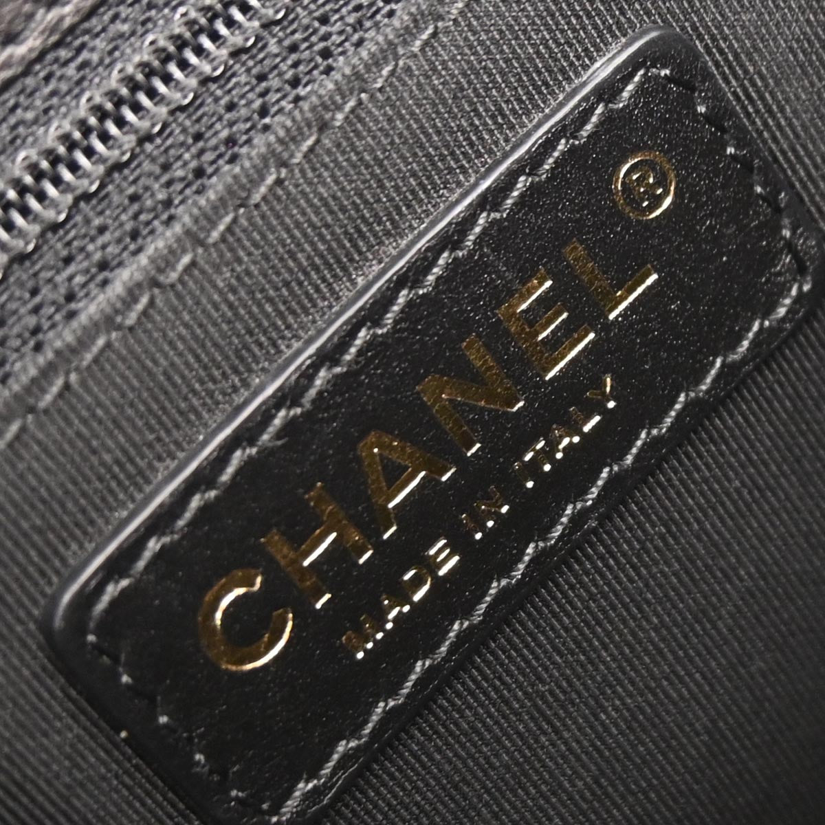 Chanel 2018-2019 Black Lambskin Shoulder Bag