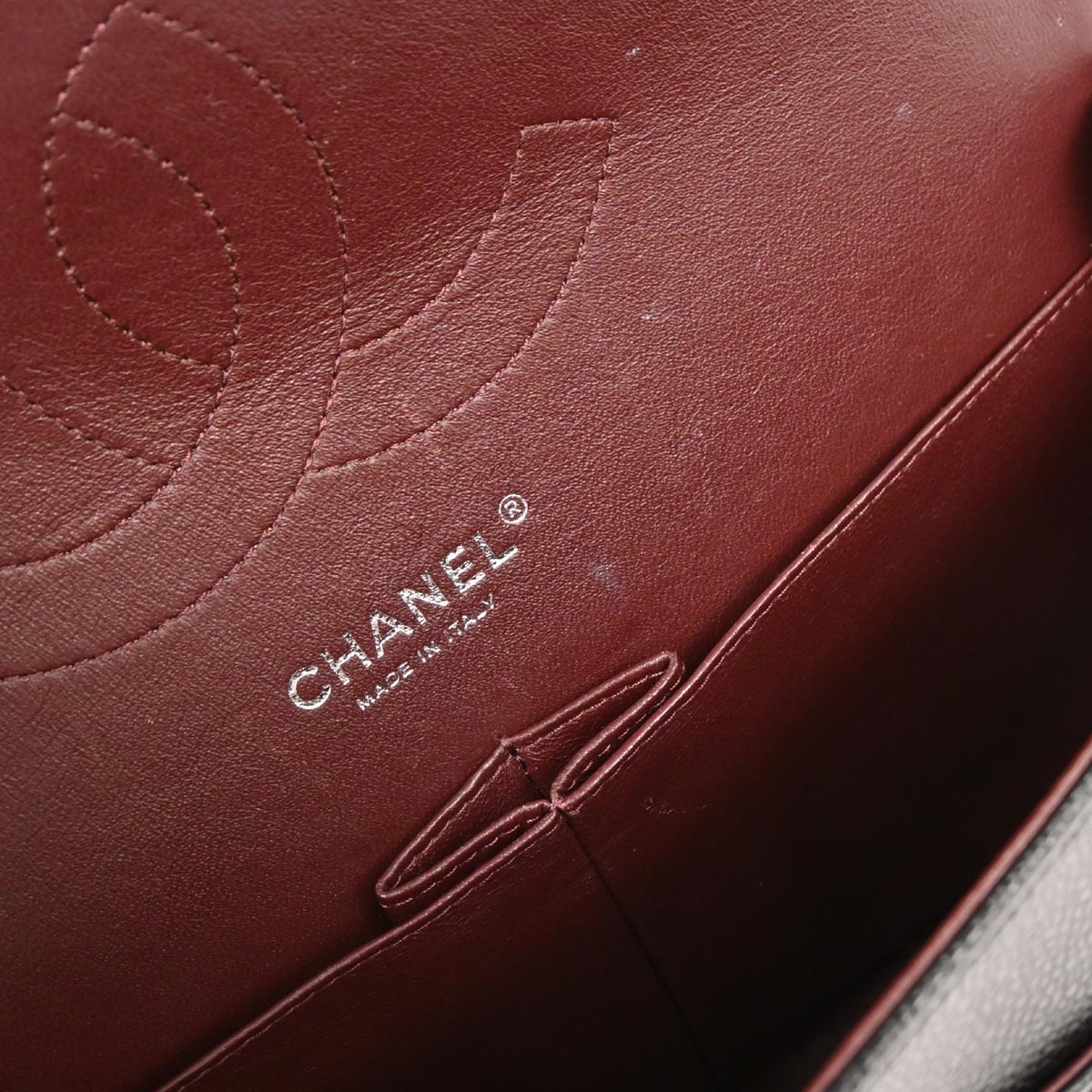 Chanel 2013-2014 Black Caviar Jumbo Classic Double Flap Shoulder Bag