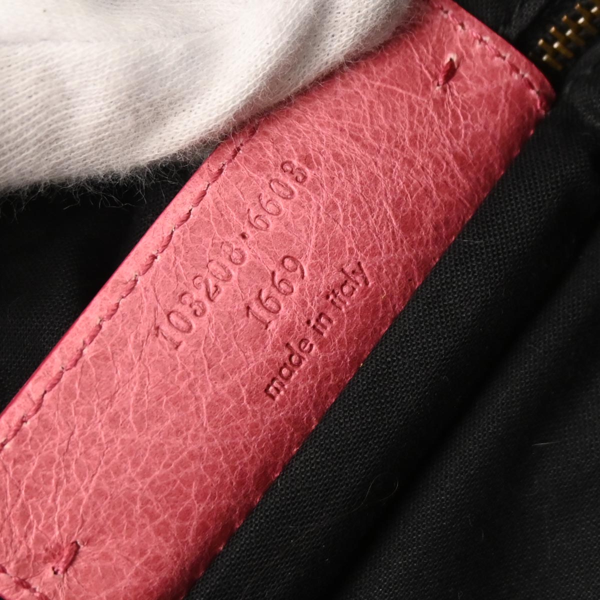 Balenciaga Pink The First 2way Shoulder Handbag