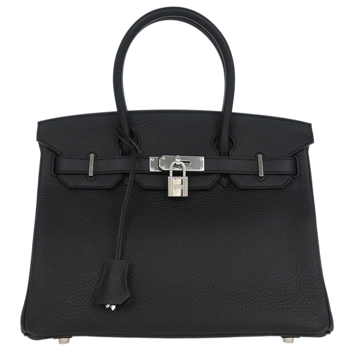 Hermes Black Togo Birkin 30 Handbag